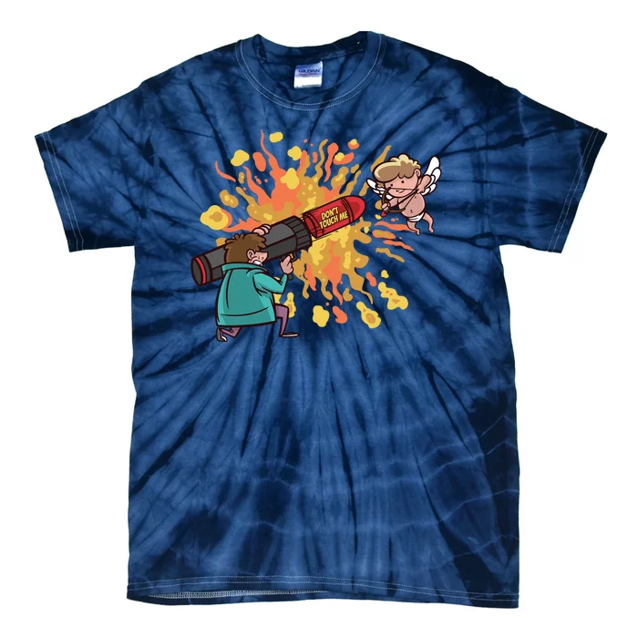 Don't Touch Me Cupid Tie-Dye T-Shirt