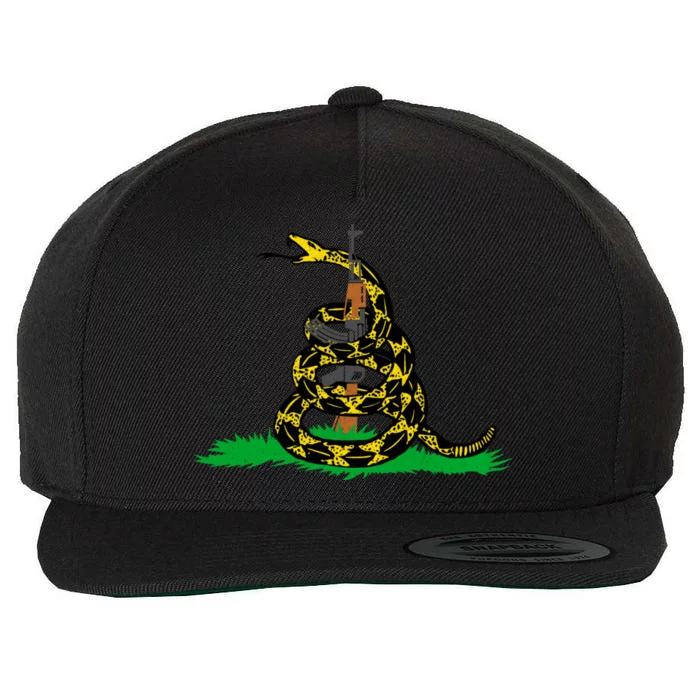 Don't Tread On Guns Wool Snapback Cap