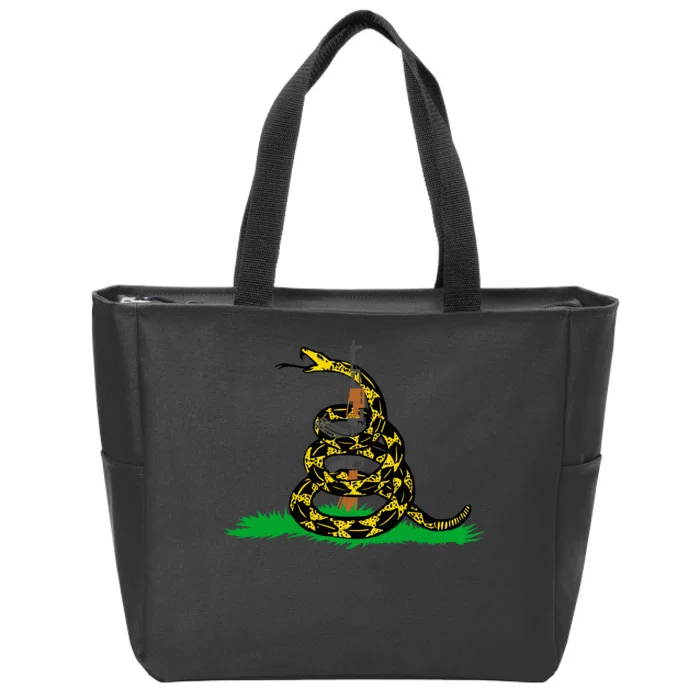 Don't Tread On Guns Zip Tote Bag