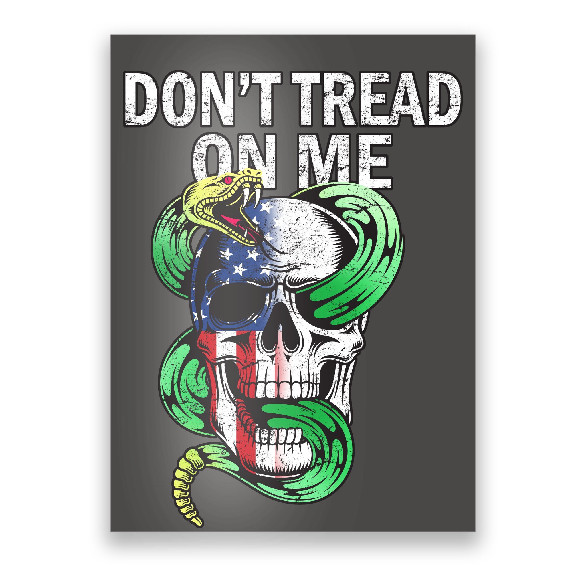 Don't Tread On Me USA Soccer Snake T-Shirt