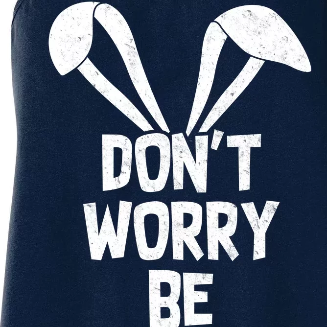 Don't Worry Be Hoppy Women's Racerback Tank