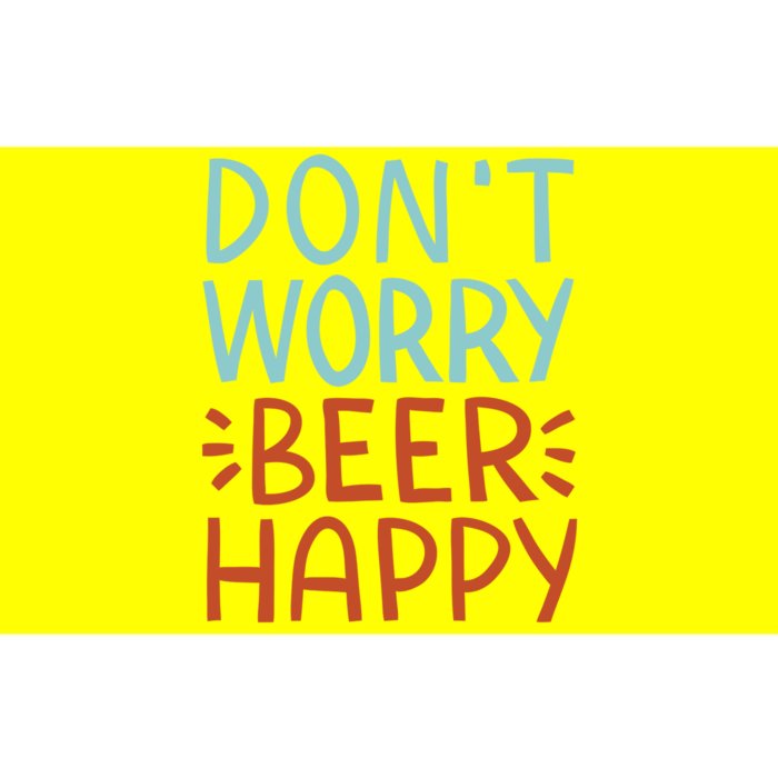 Don't Worry Beer Happy Bumper Sticker