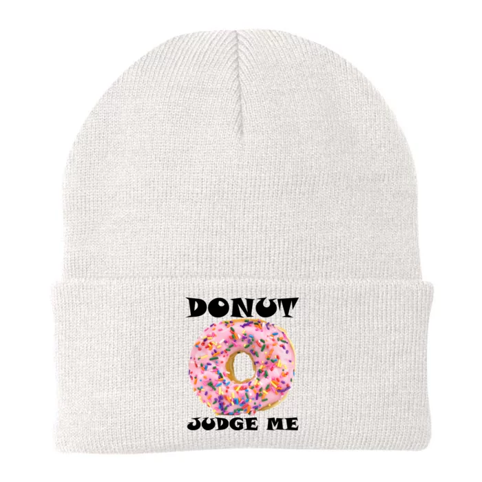 Donut Judge Me Knit Cap Winter Beanie