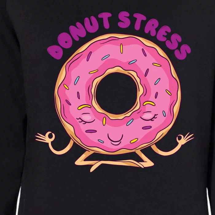 Donut Stress Womens California Wash Sweatshirt