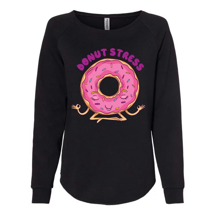 Donut Stress Womens California Wash Sweatshirt