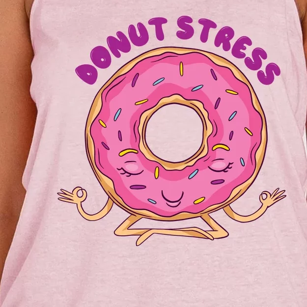 Donut Stress Women's Knotted Racerback Tank