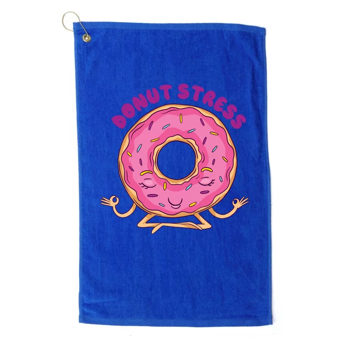 Donut Stress Platinum Collection Golf Towel