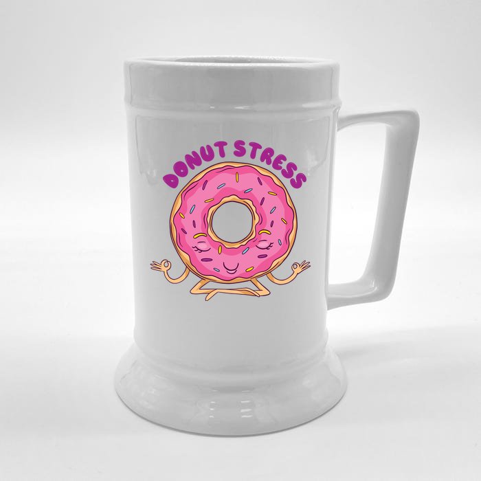 Donut Stress Front & Back Beer Stein