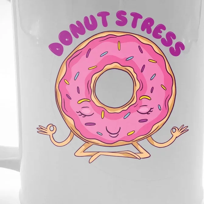 Donut Stress Front & Back Beer Stein