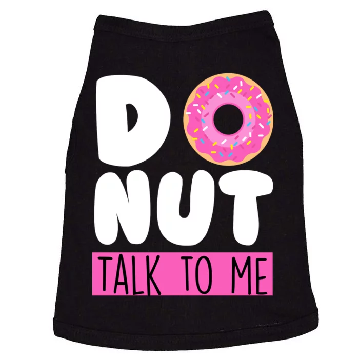 Donut Talk To Me Doggie Tank