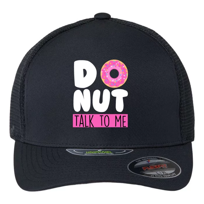 Donut Talk To Me Flexfit Unipanel Trucker Cap