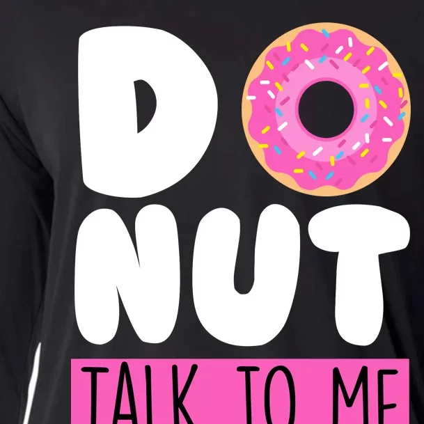 Donut Talk To Me Cooling Performance Long Sleeve Crew