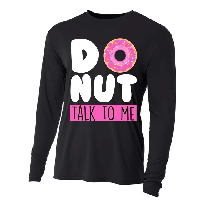 Donut Talk To Me Cooling Performance Long Sleeve Crew