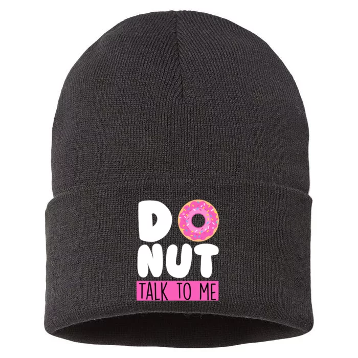 Donut Talk To Me Sustainable Knit Beanie