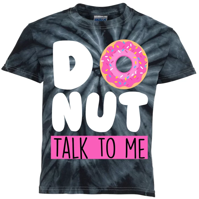 Donut Talk To Me Kids Tie-Dye T-Shirt