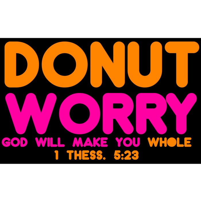 Donut Worry Bumper Sticker