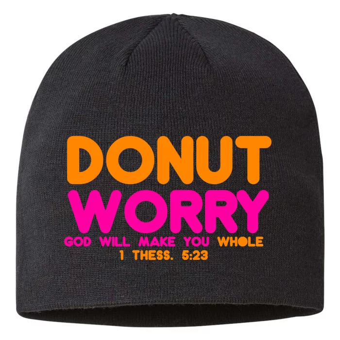 Donut Worry 8 1/2in Sustainable Knit Beanie