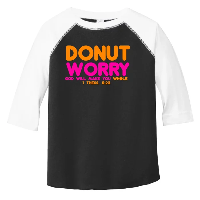 Donut Worry Toddler Fine Jersey T-Shirt