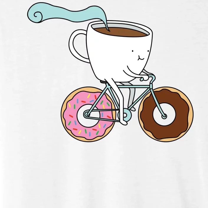 Donuts Coffee Bicycle ChromaSoft Performance T-Shirt