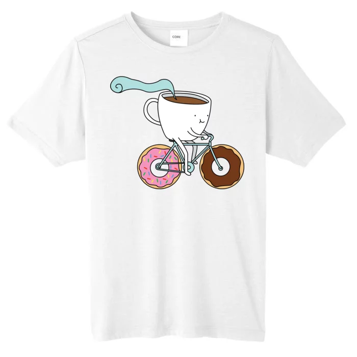 Donuts Coffee Bicycle ChromaSoft Performance T-Shirt