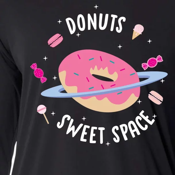 Donuts Sweet Space Cooling Performance Long Sleeve Crew