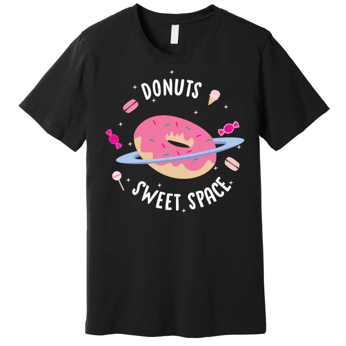 Donuts Sweet Space Premium T-Shirt