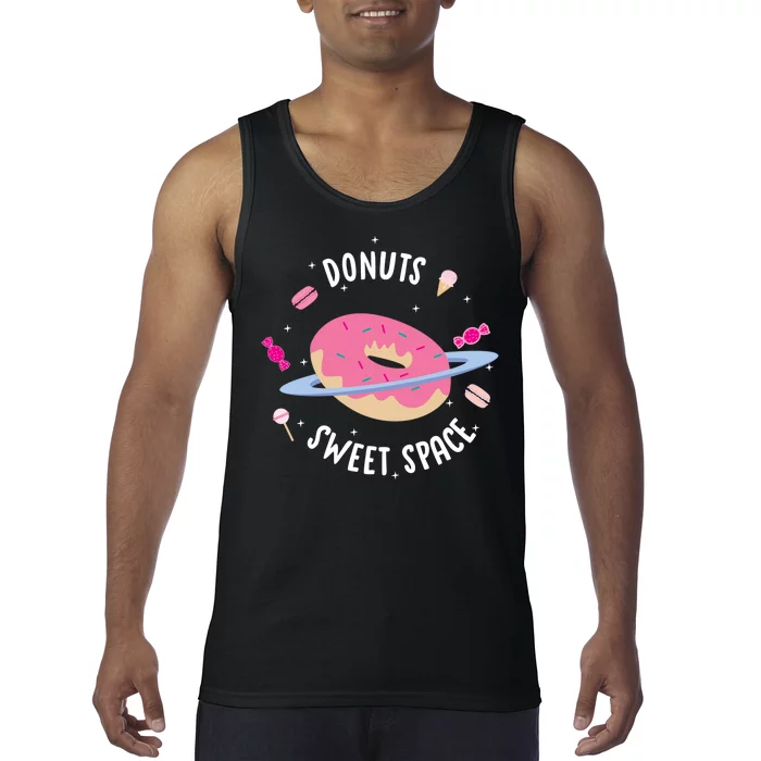 Donuts Sweet Space Tank Top