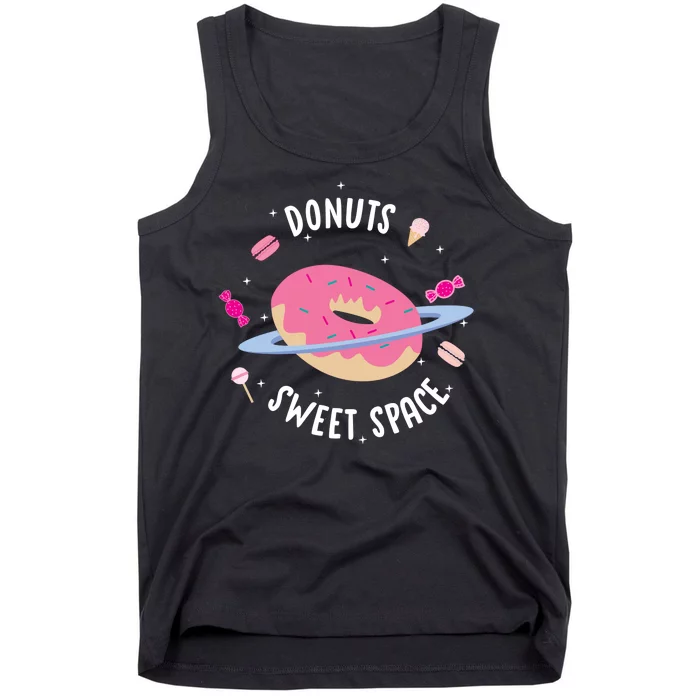 Donuts Sweet Space Tank Top