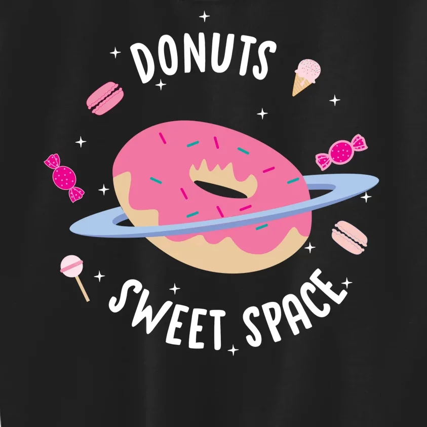 Donuts Sweet Space Kids Sweatshirt