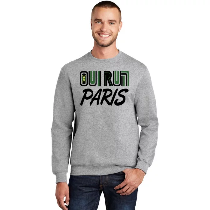 Donald Oliver Oui Run Paris Tall Sweatshirt