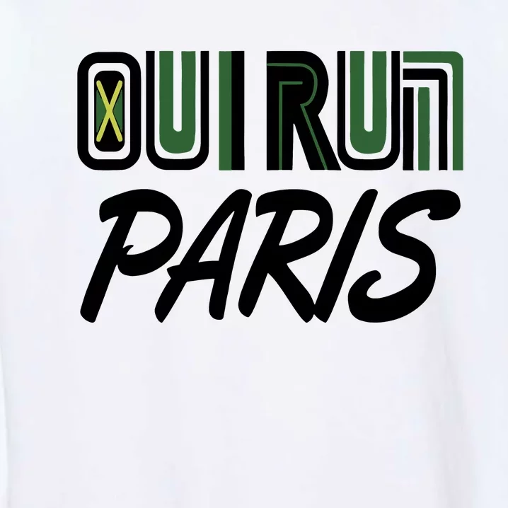 Donald Oliver Oui Run Paris Garment-Dyed Sweatshirt