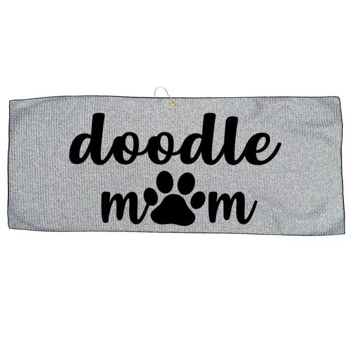 Doodle Mom Dog Mother Large Microfiber Waffle Golf Towel