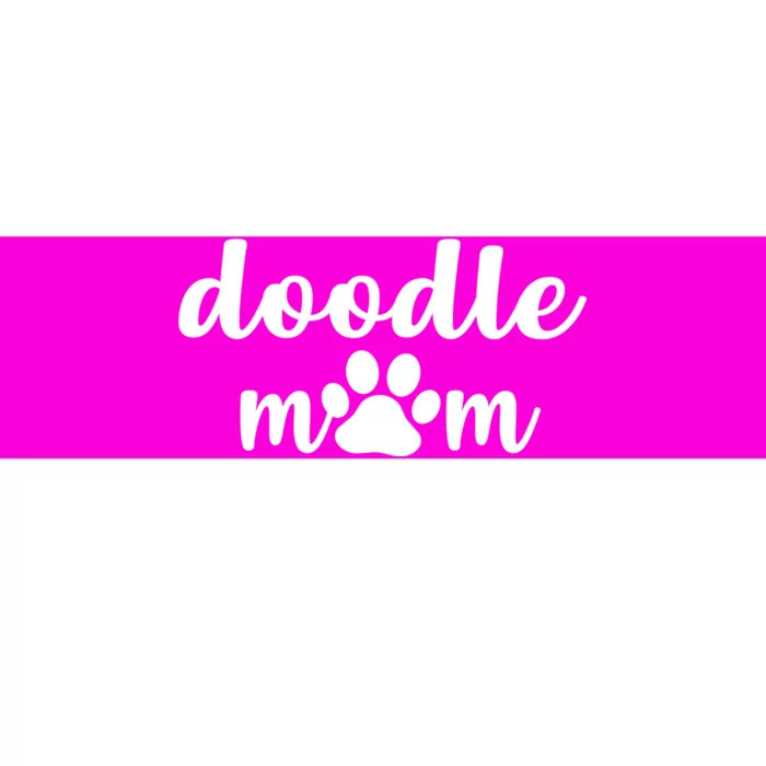 Doodle Mom Dog Mother Bumper Sticker