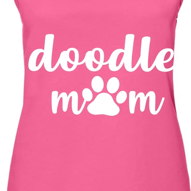 Doodle Mom Dog Mother Women's Racerback Tank