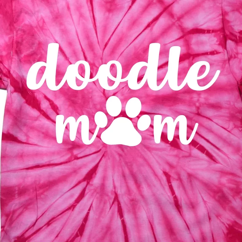 Doodle Mom Dog Mother Tie-Dye T-Shirt