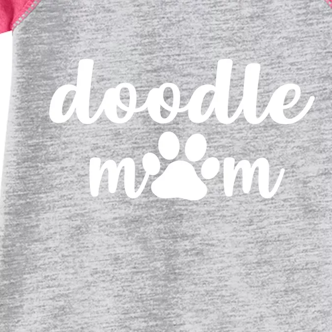 Doodle Mom Dog Mother Infant Baby Jersey Bodysuit