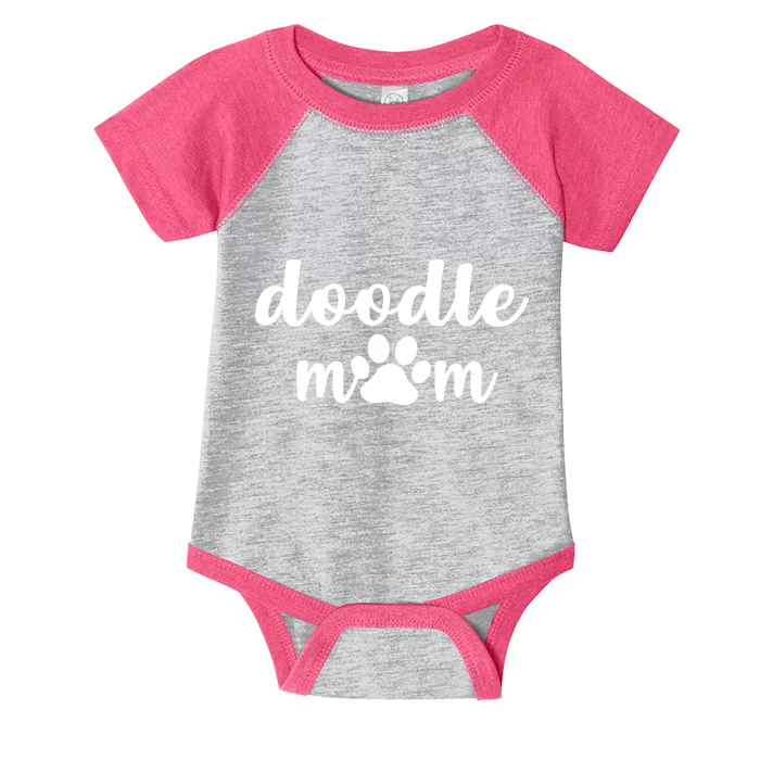 Doodle Mom Dog Mother Infant Baby Jersey Bodysuit