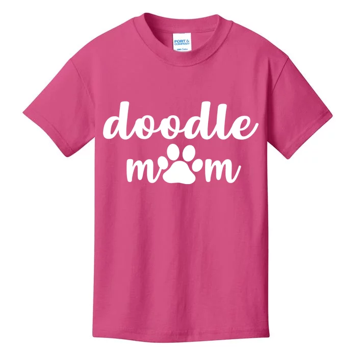 Doodle Mom Dog Mother Kids T-Shirt