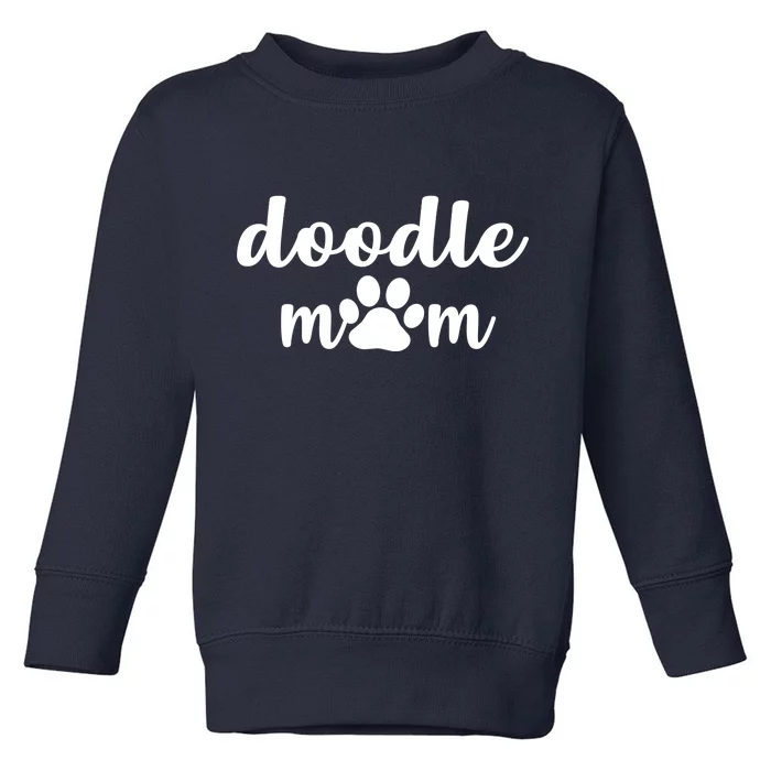 Doodle Mom Dog Mother Toddler Sweatshirt