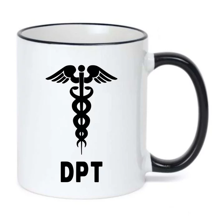 Doctor Of Physical Therapy DPT Caduceus Symbol Gifts Black Color Changing Mug