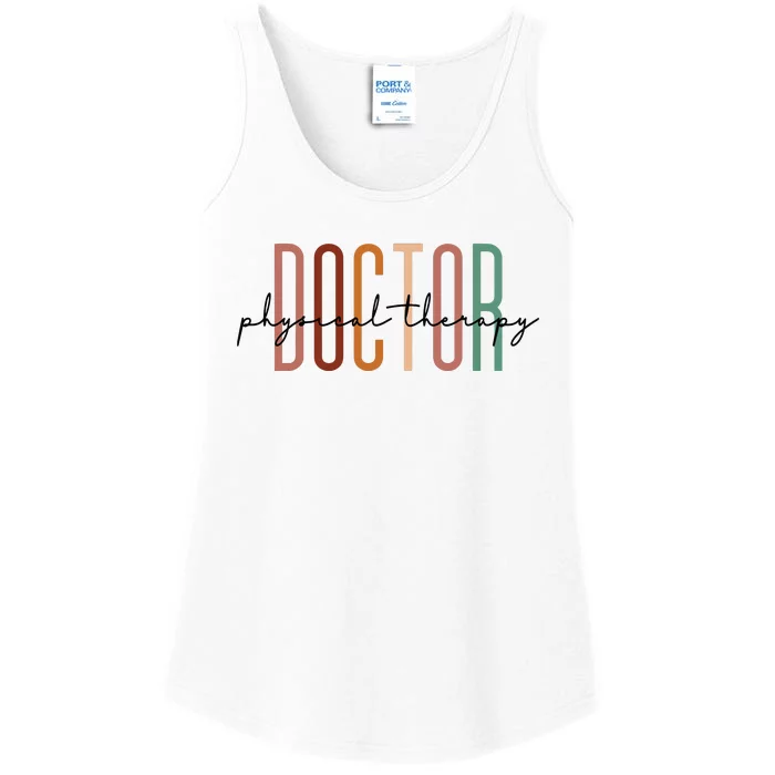 Doctor Of Physical Therapy DPT Student Graduation Ladies Essential Tank