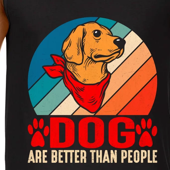 Dogs Over People Fun Comfort Colors® Tank Top