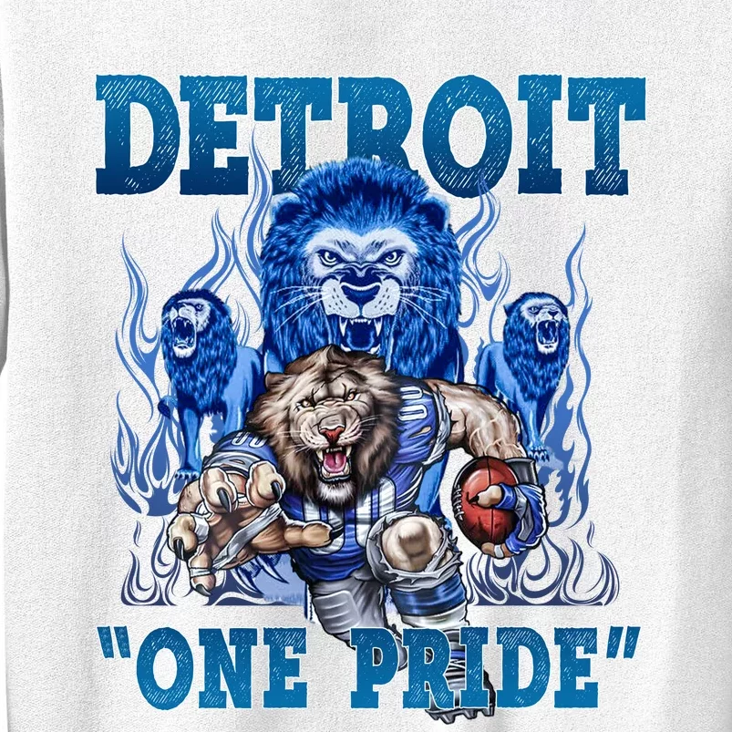 Detroit One Pride Football Lover Sweatshirt