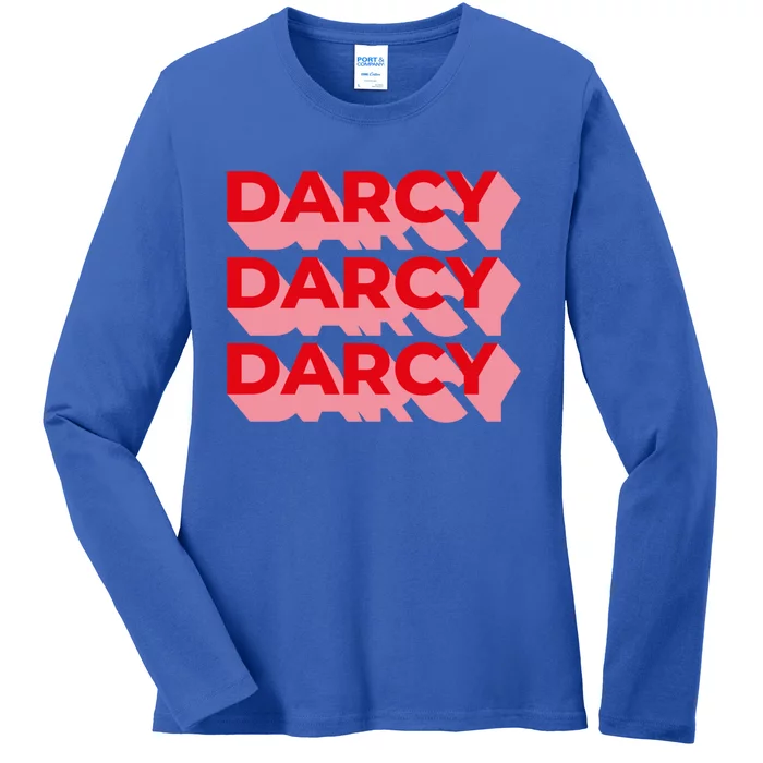 Darcy Obstinate Price And Prejudice Jane Austen Gift Ladies Long Sleeve Shirt