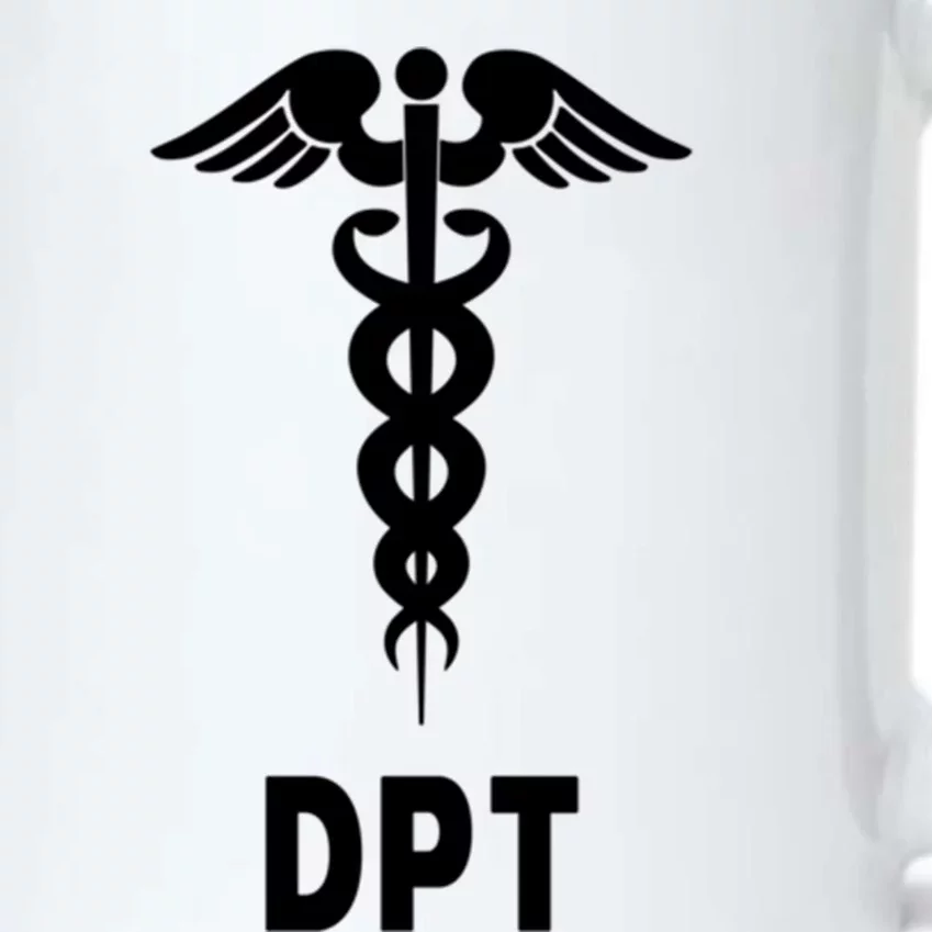 Doctor Of Physical Therapy Dpt Caduceus Symbol Gift Black Color Changing Mug