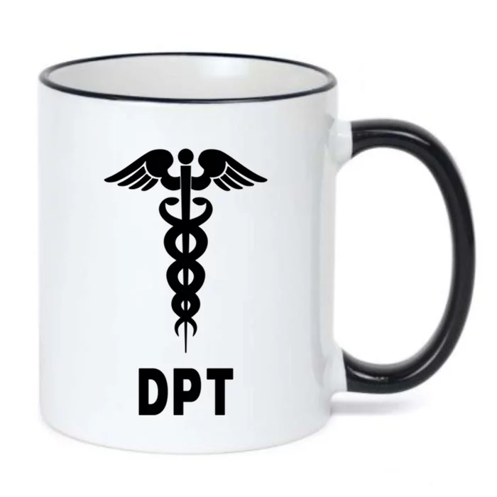 Doctor Of Physical Therapy Dpt Caduceus Symbol Gift Black Color Changing Mug