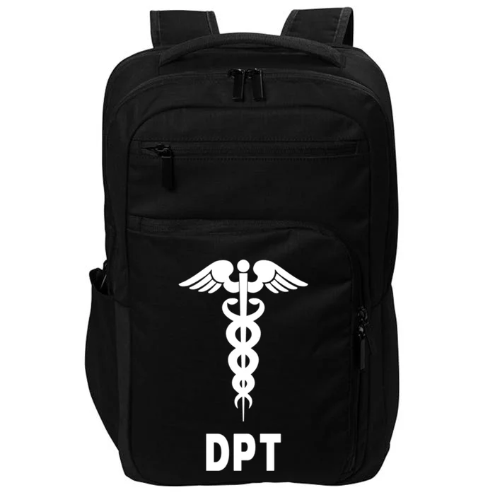 Doctor Of Physical Therapy Dpt Caduceus Symbol Gift Impact Tech Backpack