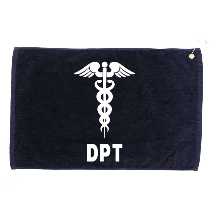 Doctor Of Physical Therapy Dpt Caduceus Symbol Gift Grommeted Golf Towel