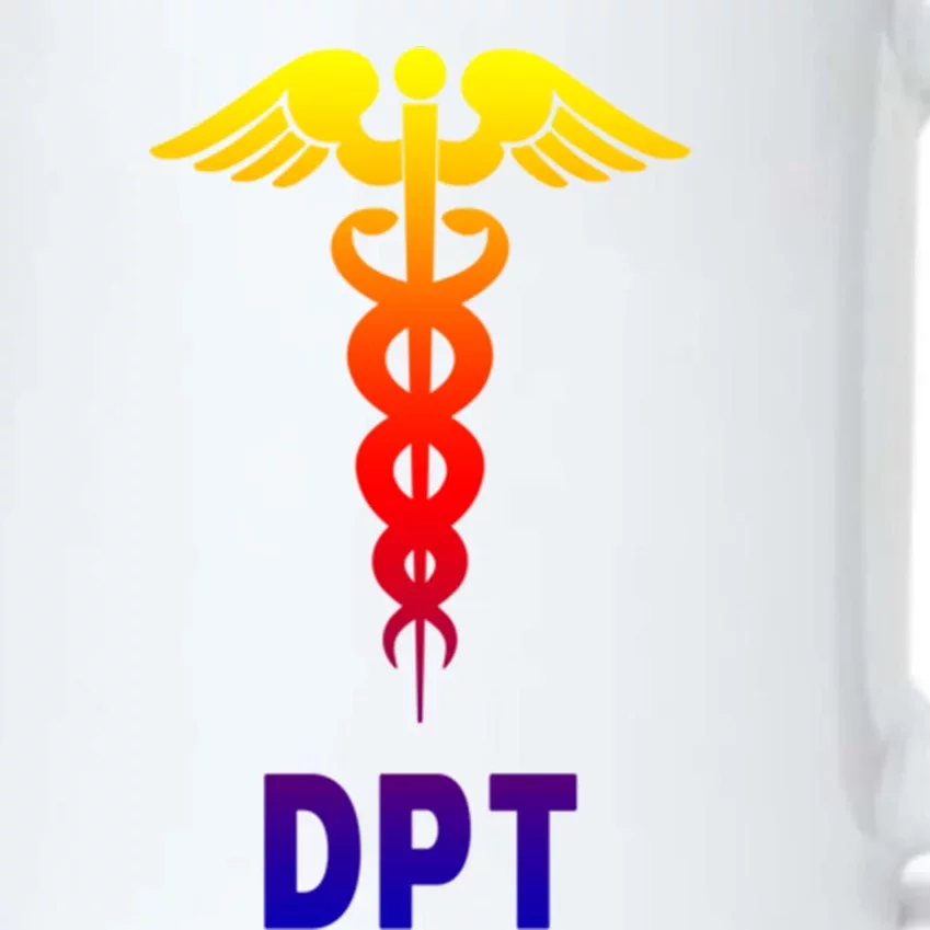 Doctor Of Physical Therapy Dpt Caduceus Symbol Gift Black Color Changing Mug