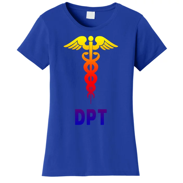 Doctor Of Physical Therapy Dpt Caduceus Symbol Gift Women's T-Shirt